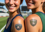Custom Logo & Sports Team Temporary Tattoos | Branded Tattoos Australia