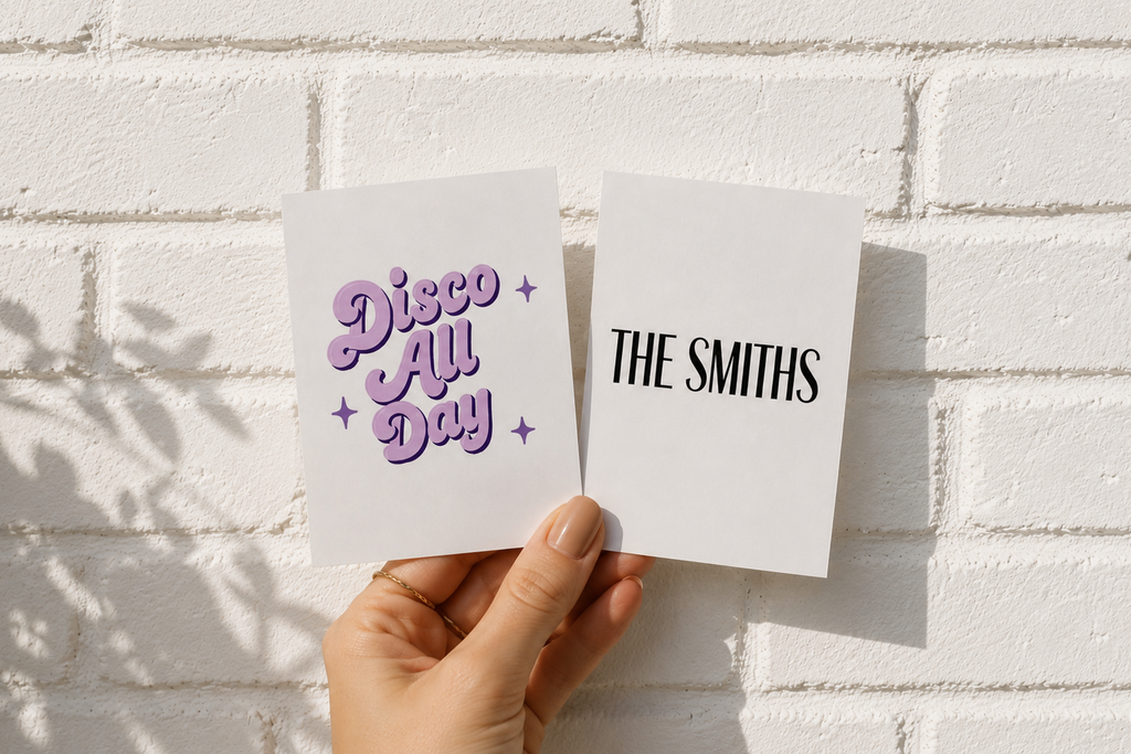 Custom Text Temporary Tattoos | Personalised Name, Quote & Slogan Tattoos