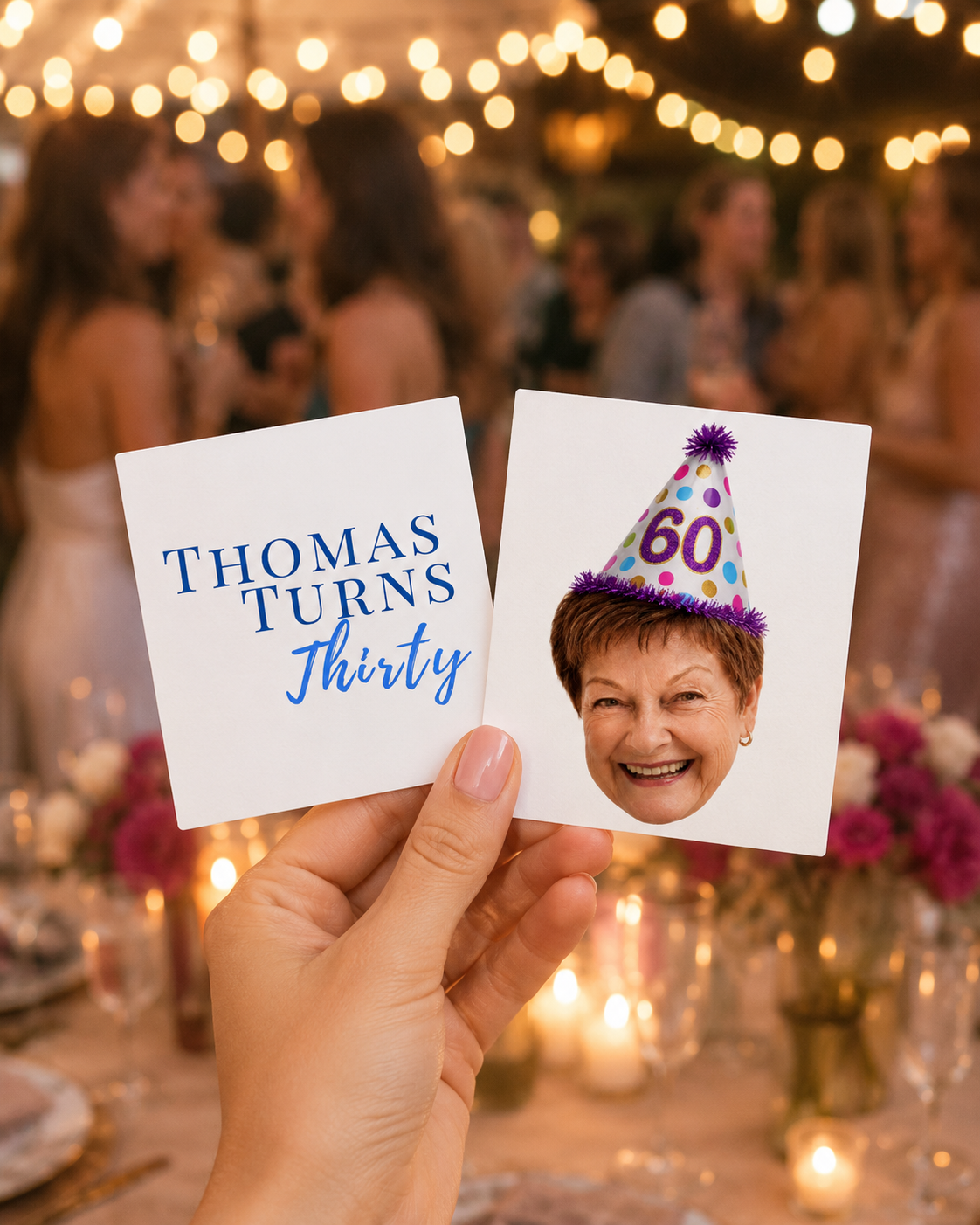 Custom Face Temporary Tattoos | Personalised Photo Tattoos for Parties & Events