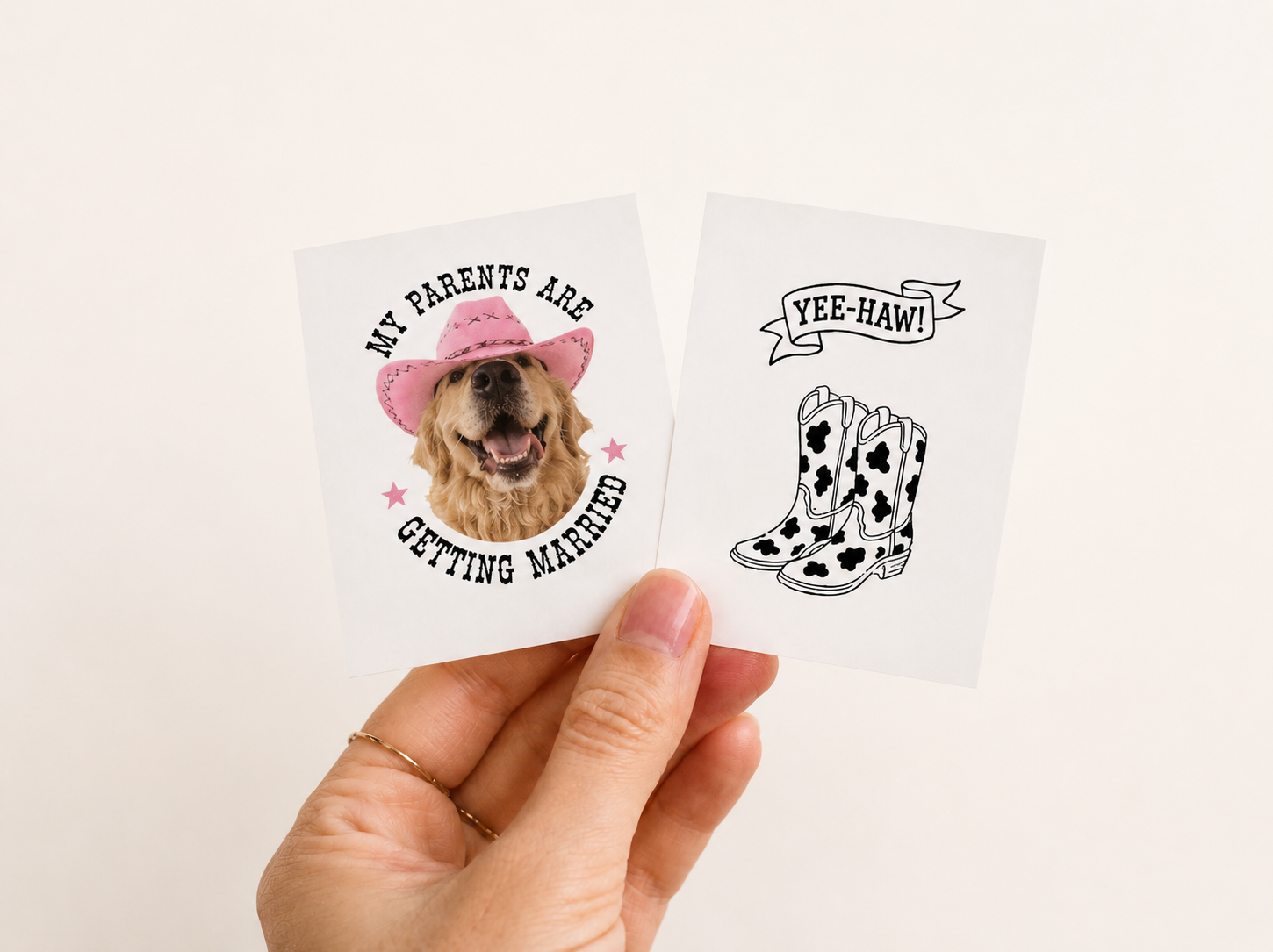 Cowgirl Temporary Tattoo Sheets | Western Hens Party & Bachelorette Tattoos