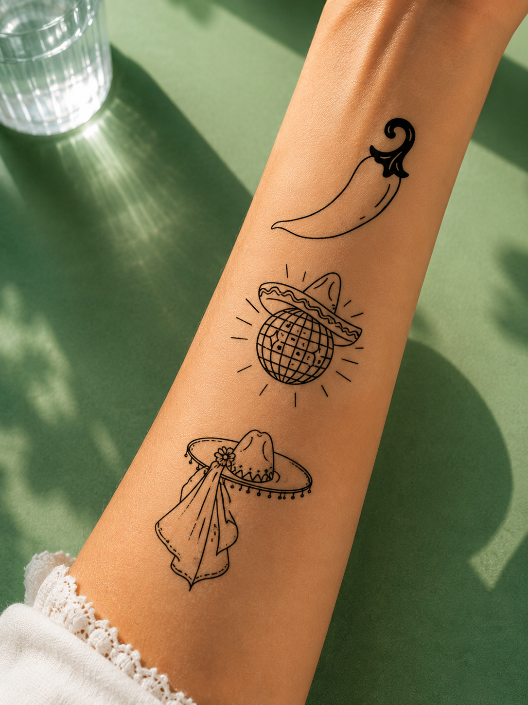 Final Fiesta Temporary Tattoo Sheets | Hens Party & Bachelorette Tattoos