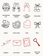 Fine Line Temporary Tattoos | Elegant Waterproof Tattoos for Parties & Events