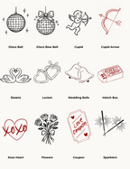 Fine Line Temporary Tattoos | Elegant Waterproof Tattoos for Parties & Events