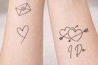 Fine Line Temporary Tattoos | Elegant Waterproof Tattoos for Parties & Events