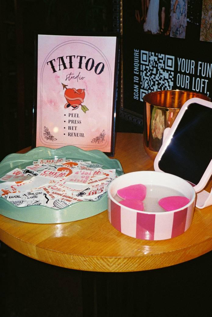 Custom Text Temporary Tattoos | Personalised Name, Quote & Slogan Tattoos